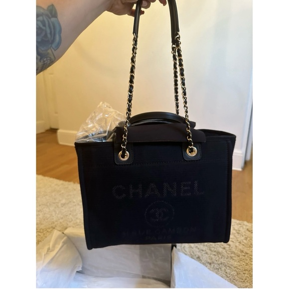 Deauville cloth tote bag - Picture 4 of 6